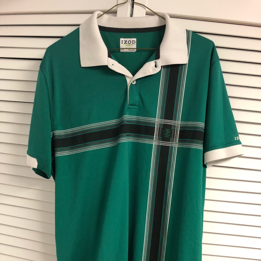 IZOD Golf Short Sleeve Collared Shirt